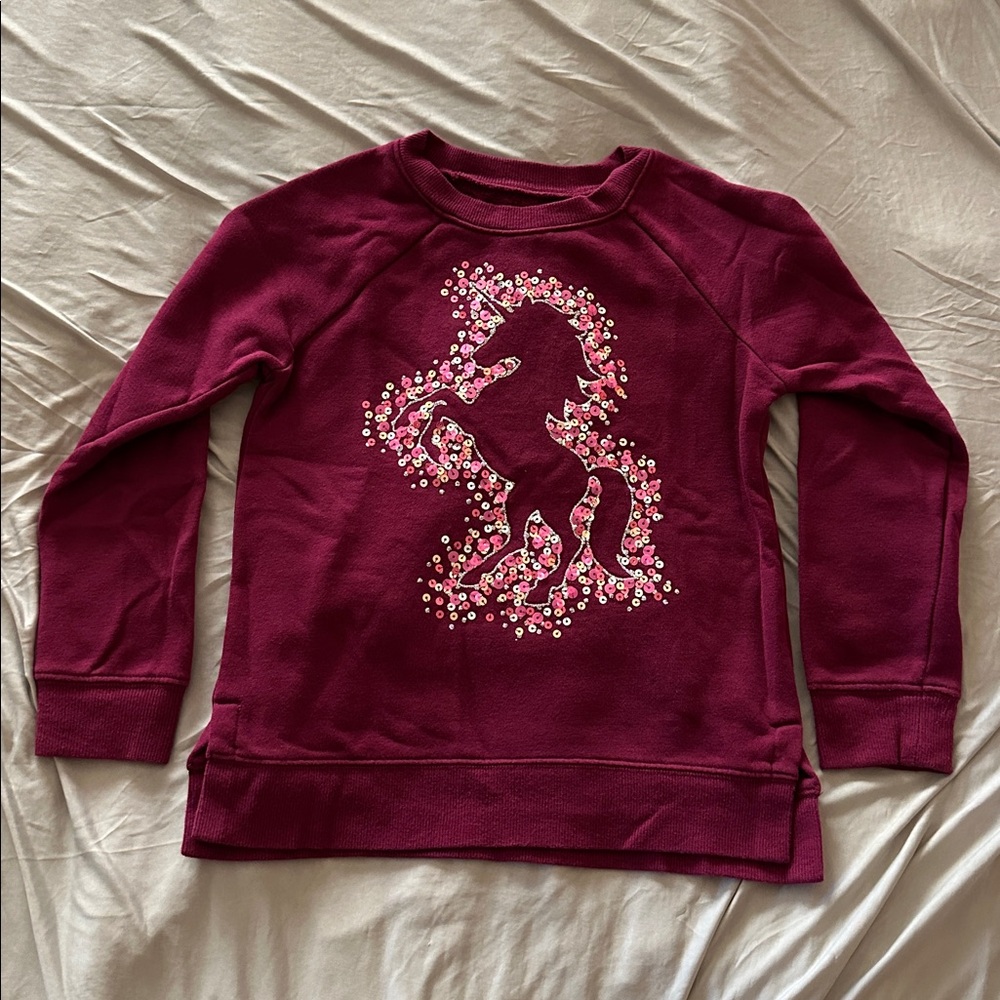 Sonoma Sparkle & Shine Crewneck in Wine